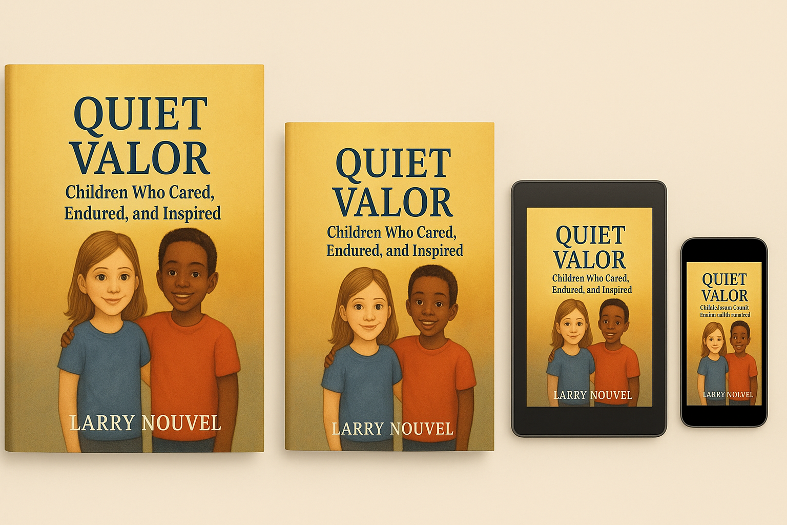 Mockups of bilingual edition