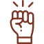 Fist up